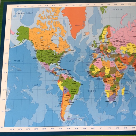 Eurographics 1000 Puzzle Map of the World - Picture 3 of 5